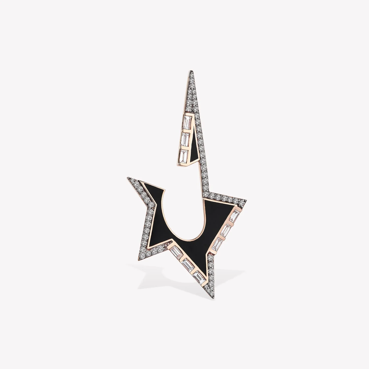 Dark Lyra Stud Earring - Image 3