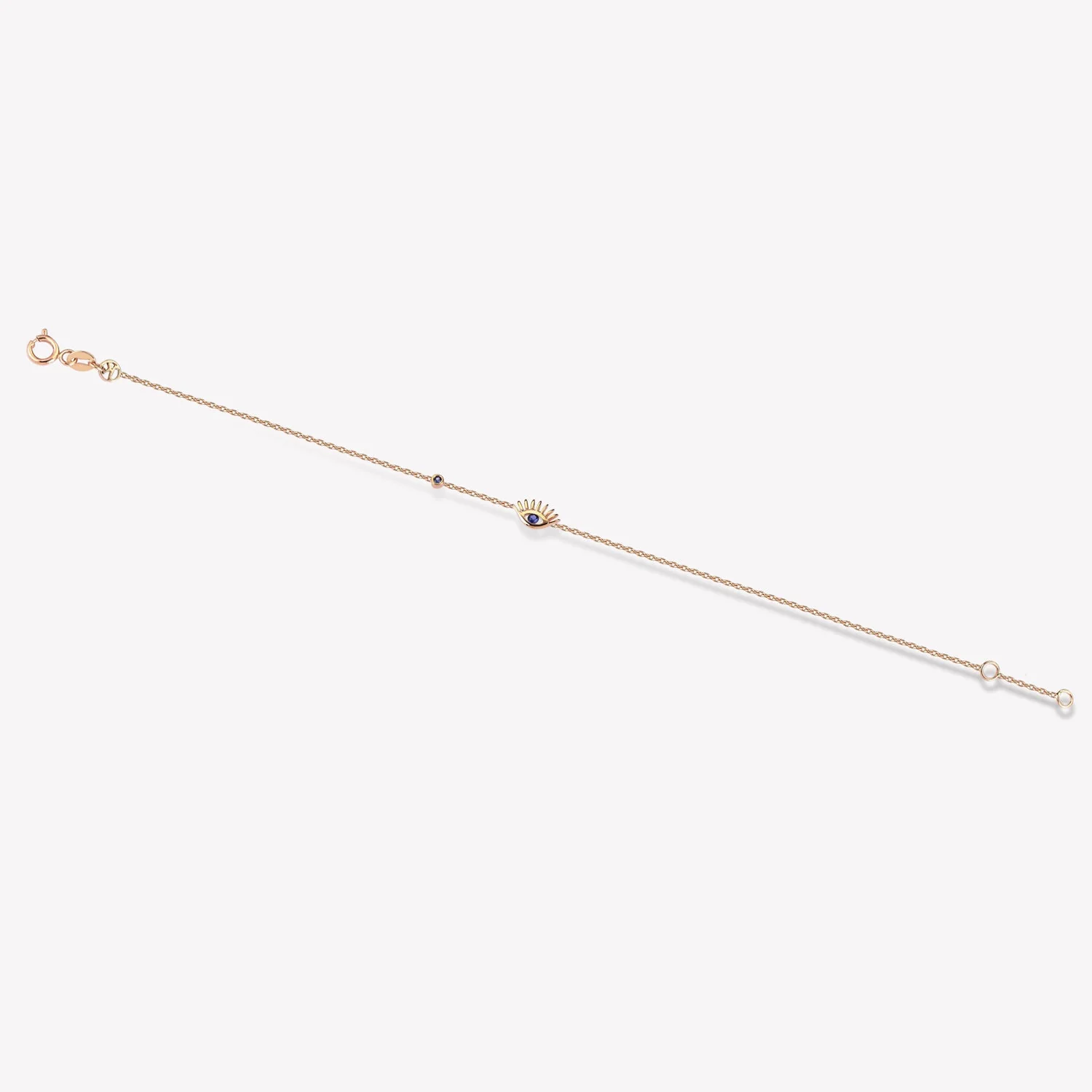 Evil Eye Dot Chain Bracelet - Image 3