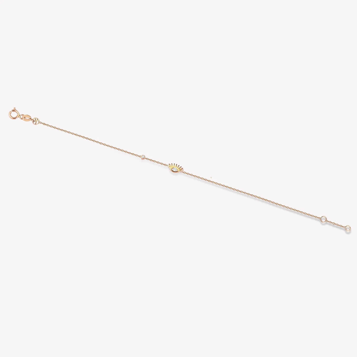 Evil Eye Dot Chain Bracelet - Image 5