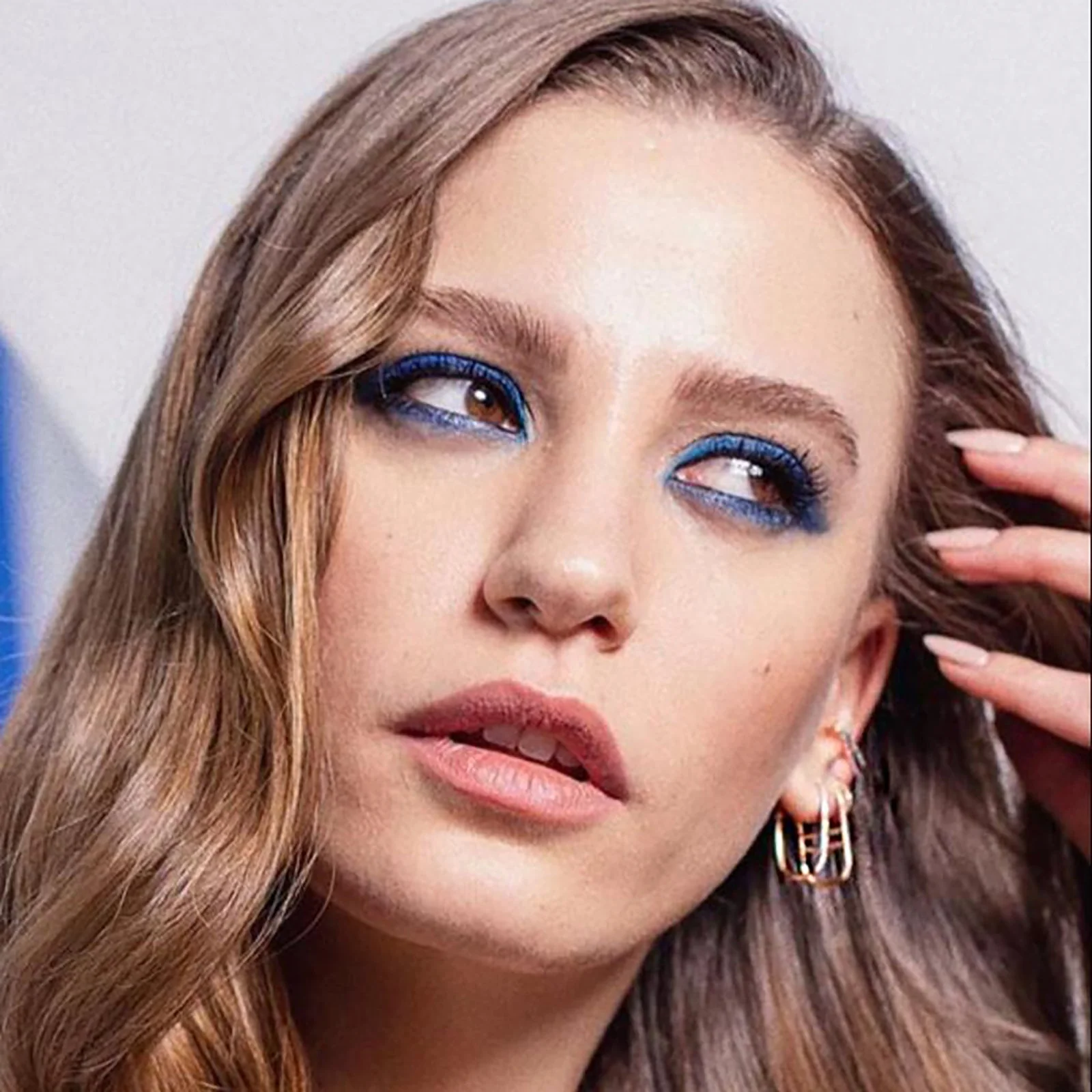 Equality Pave Hoop Earring - Image 3