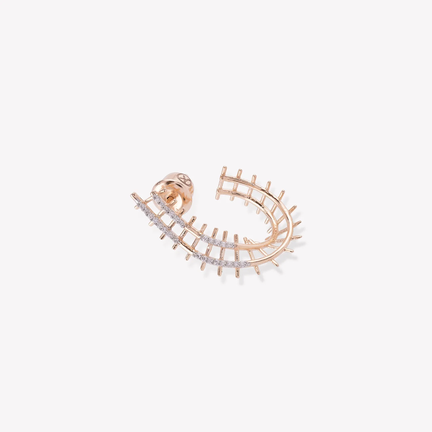 Railway Mini Stud Earring - Image 3