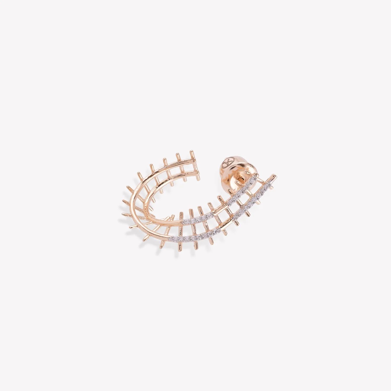 Railway Mini Stud Earring - Image 4
