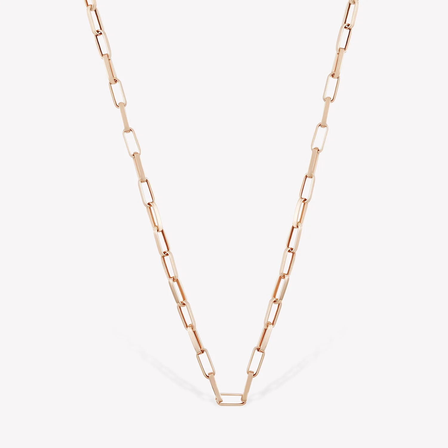 Rectangle Chain Necklace - Image 3