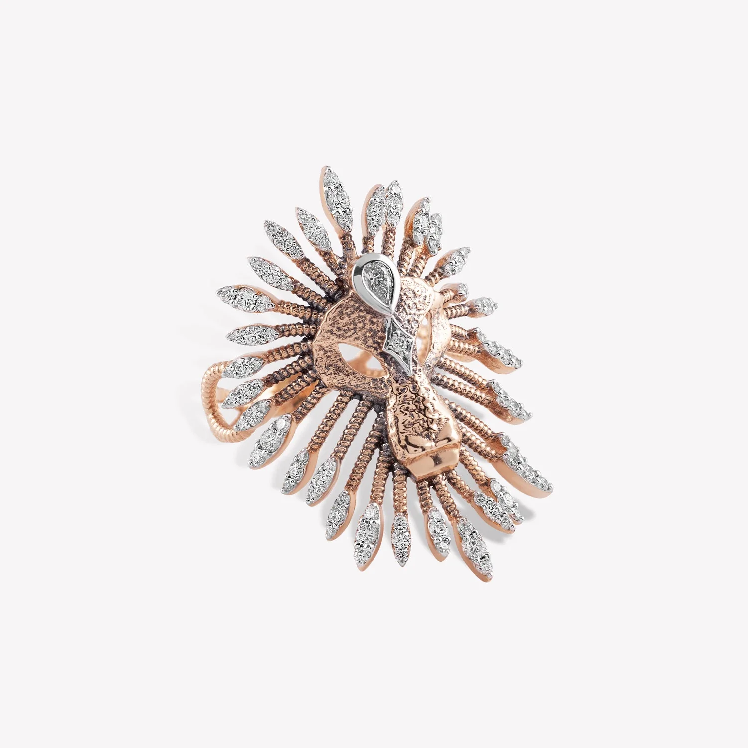 Shimmery Leo Ring - Image 4