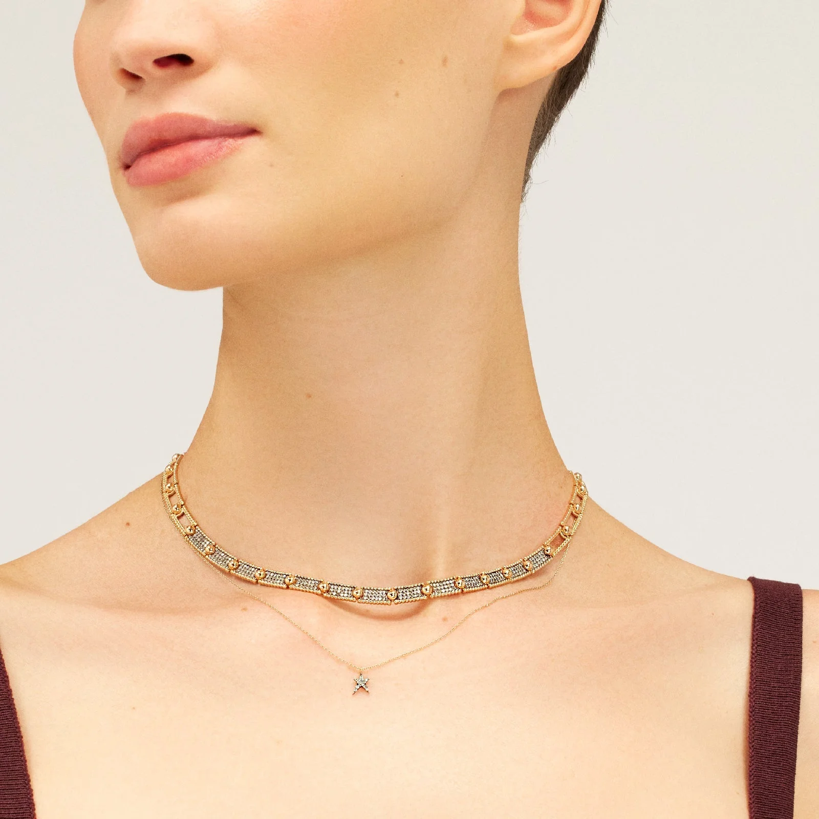 Trio Beads Necklace - Image 4